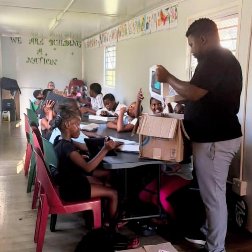 Indoor classroom — We Are Building A Nation